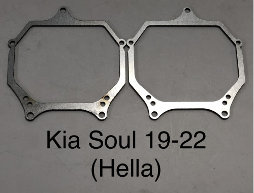 Переходные рамки для Kia Soul III (2019 - 2022 г.в.) на 3/3R/5R (2 шт.)